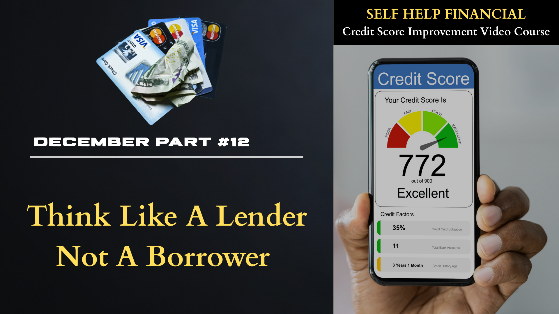 Think Like A Lender Not A Borrower