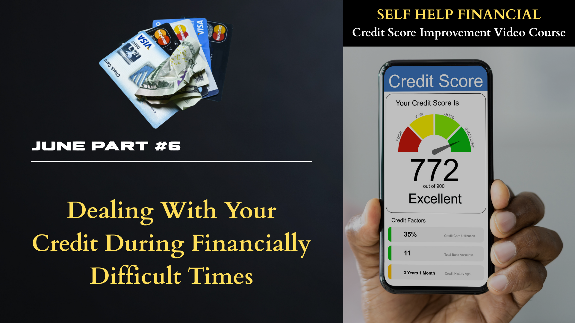 Dealing With Your Credit During Financially Difficult Times