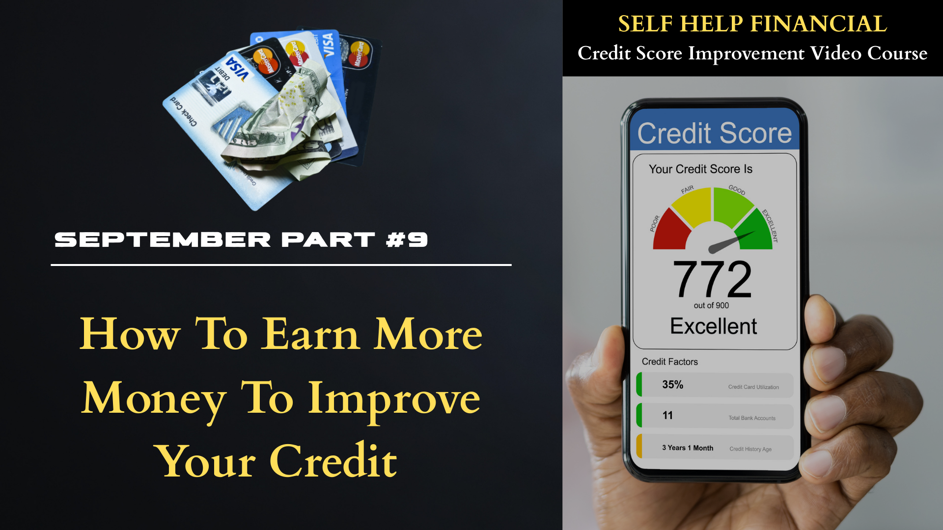 How To Earn More Money To Improve Your Credit